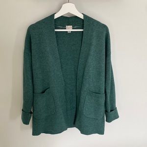 A new day cardigan from target.! Size small!  Very pretty green color